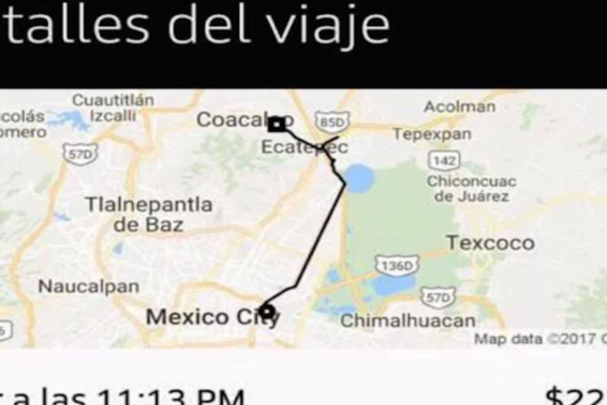 Chofer de Uber violó a usuaria en Ecatepec