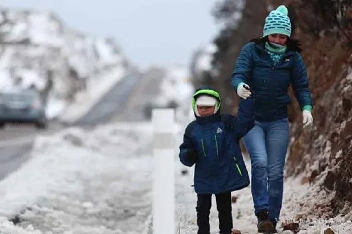 Prepárese... Se aproximan 2 frentes fríos a México; azotarán con caída de aguanieve, temperaturas de -10 grados y fuertes lluvias durante esta semana