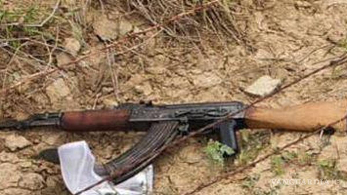 Presunto delincuente armado es abatido en Anáhuac, Nuevo León