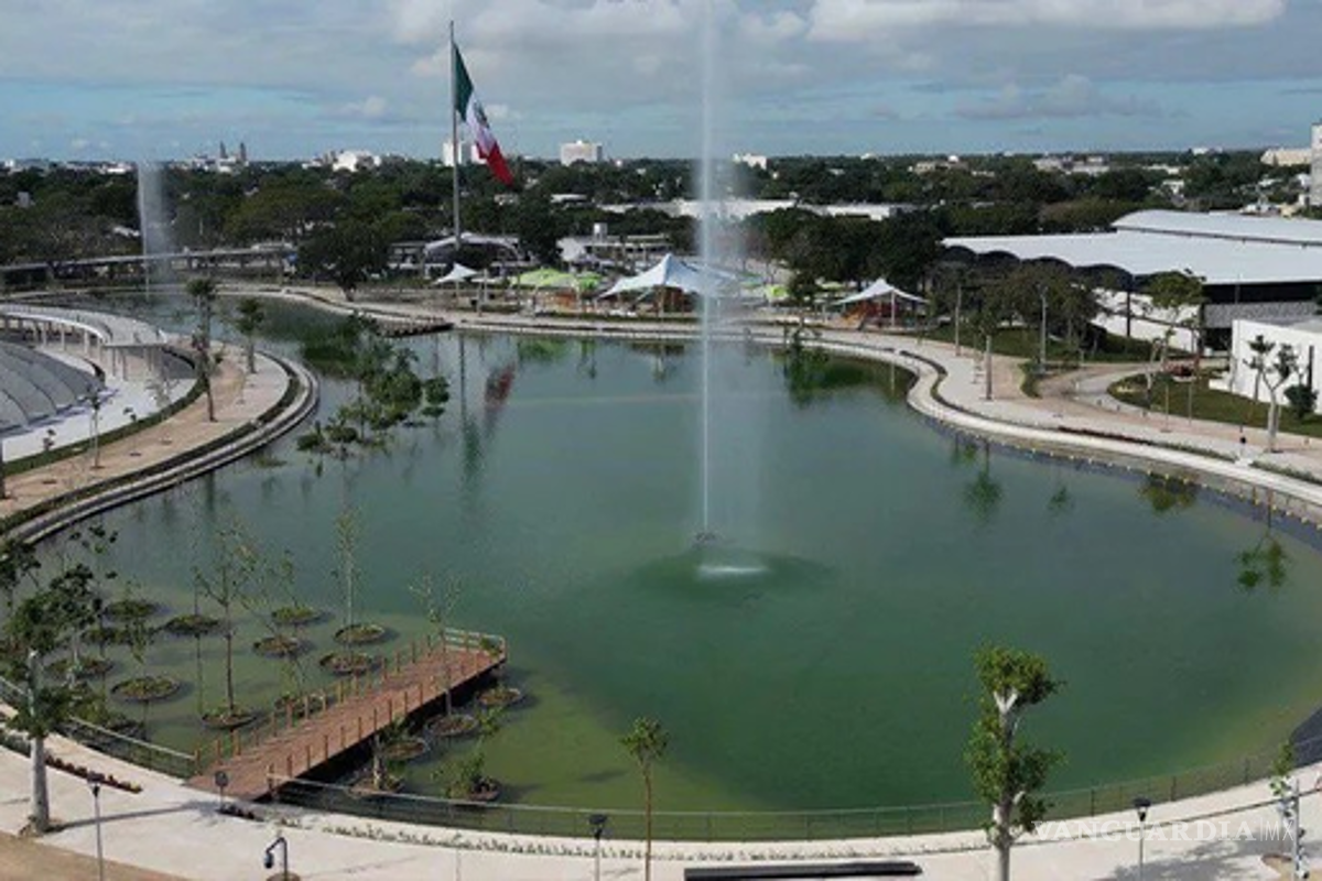 AMLO y Mauricio Vila inauguran el Gran Parque La Plancha en Yucatán