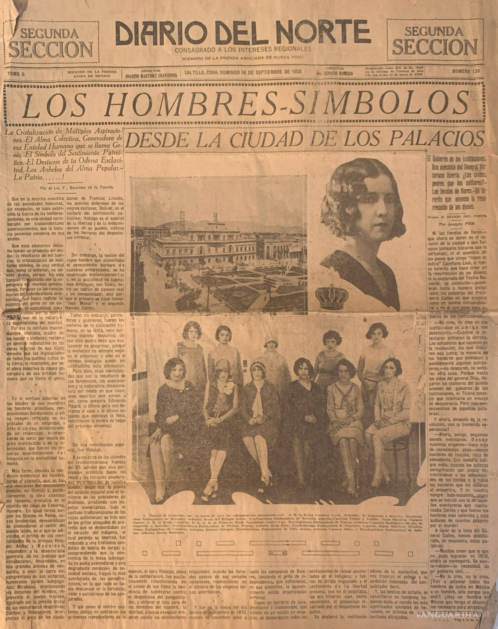 Un periódico oculto por casi un siglo revela el Saltillo de 1928