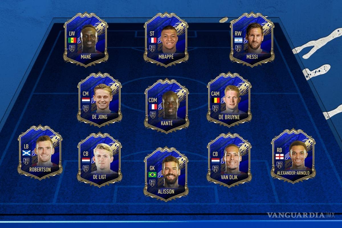 $!FIFA 20 anuncia a su equipo ideal de 2019 y deja fuera a CR7