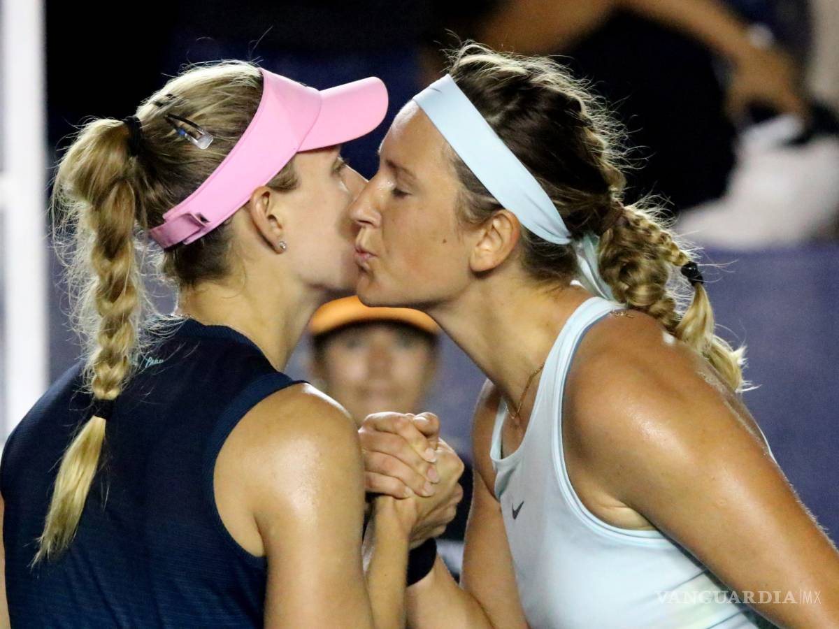 $!Garbiñe Muguruza y Victoria Azarenka buscarán la corona del Abierto de Monterrey
