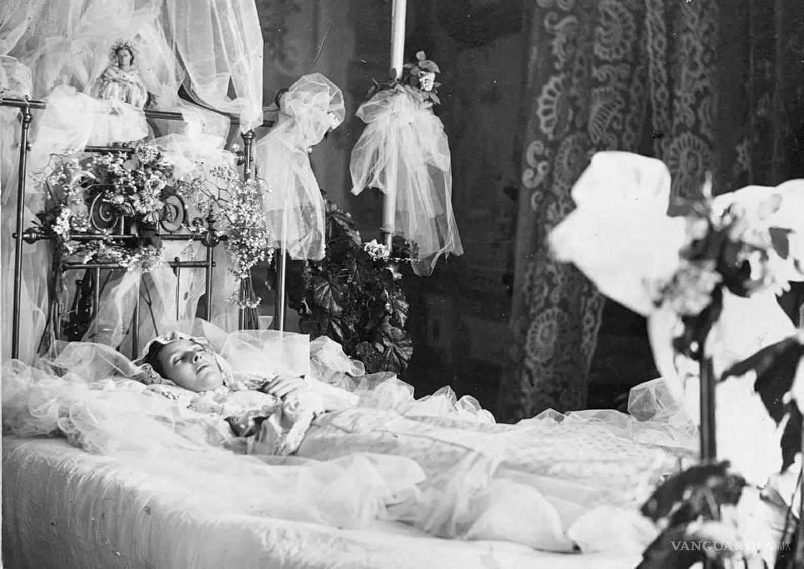 $!Fotografía Post mortem de María Negrete.