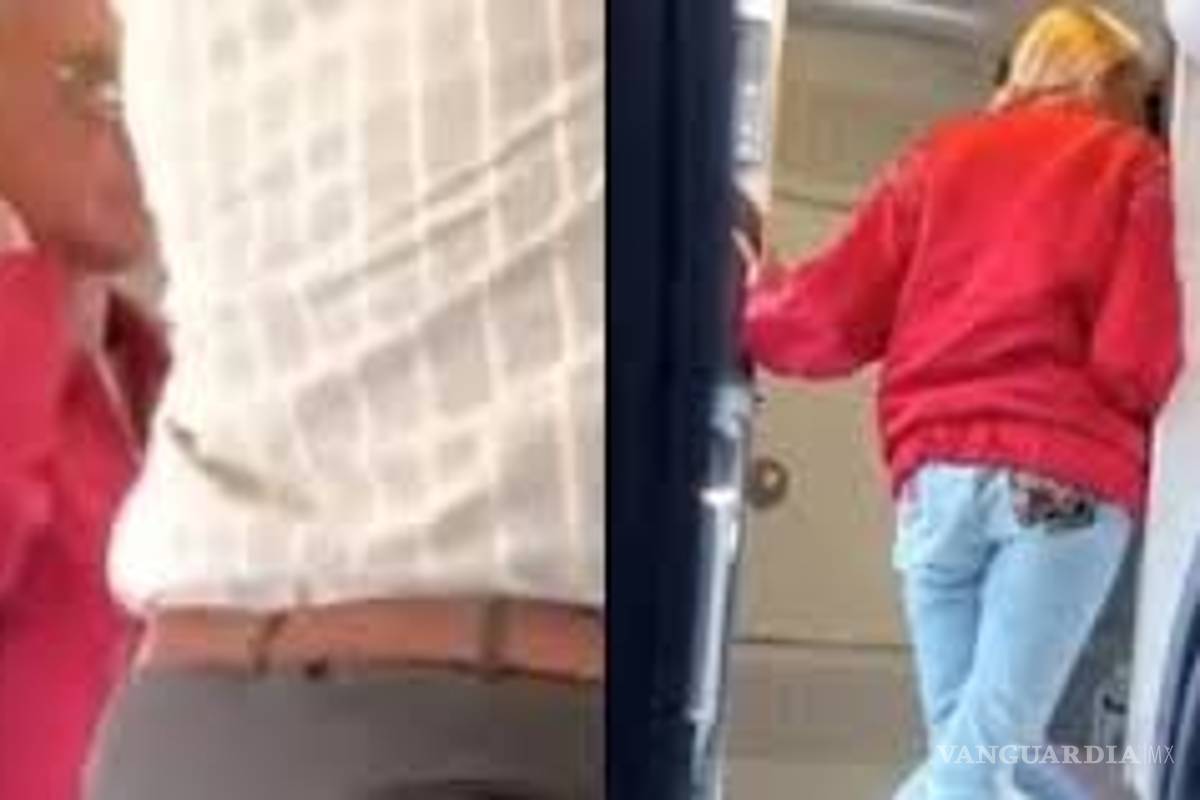 Bajan a la 'Señorita Laura' de avión por armar escándalo y retrasar vuelo