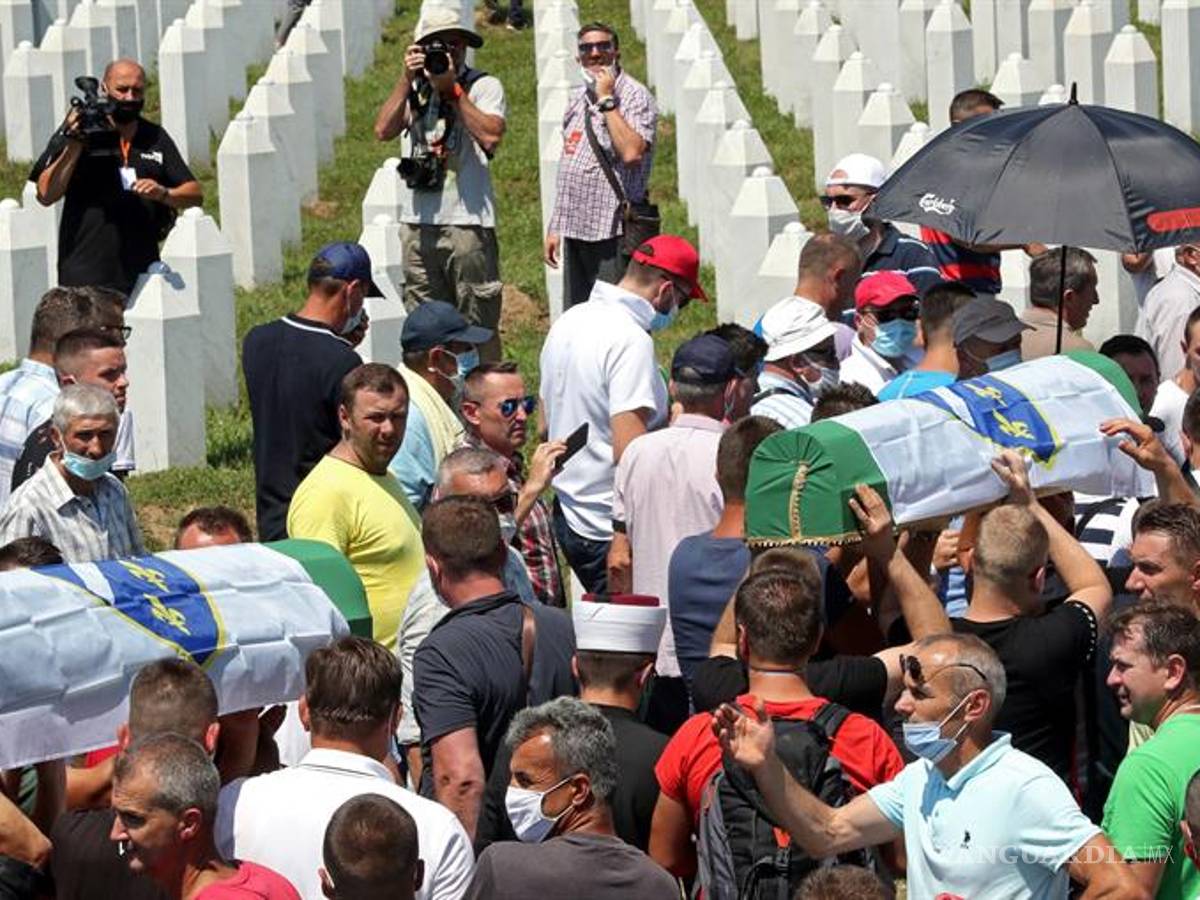 $!25 años después los bosnios no pueden cerrar la herida y el dolor por el genocidio de Srebrenica