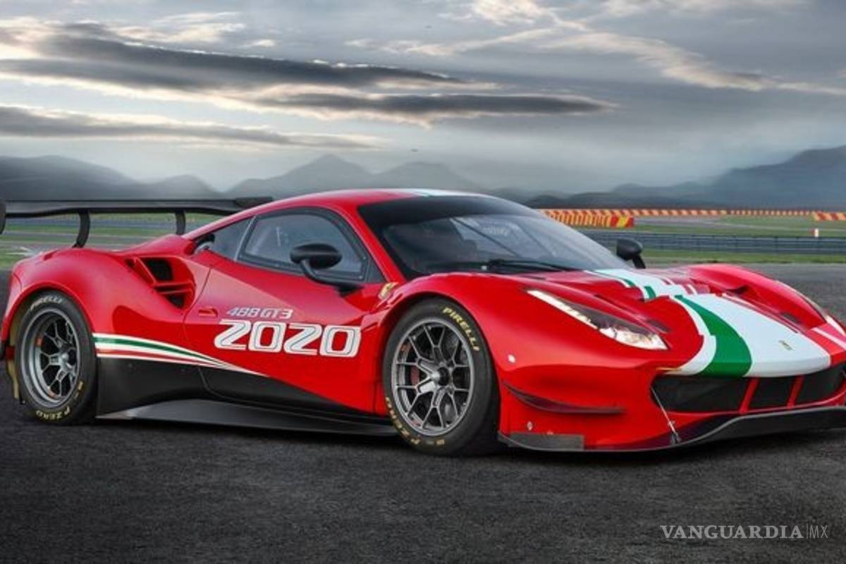 Ferrari 488 GT3 Evo, evolución italiana para dominar el asfalto