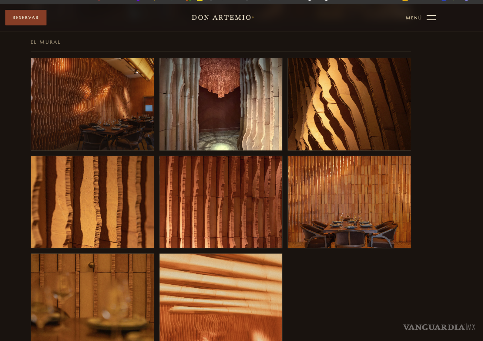 $!En la página oficial de Don Artemio lucen imágenes que dejan ver los detalles de la remodelación / DONARTEMIO.COM