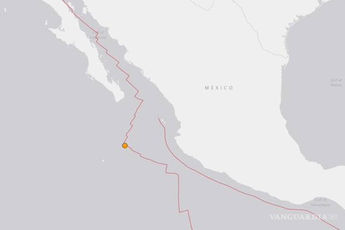 Registran sismo de 5.0 en Cabo San Lucas