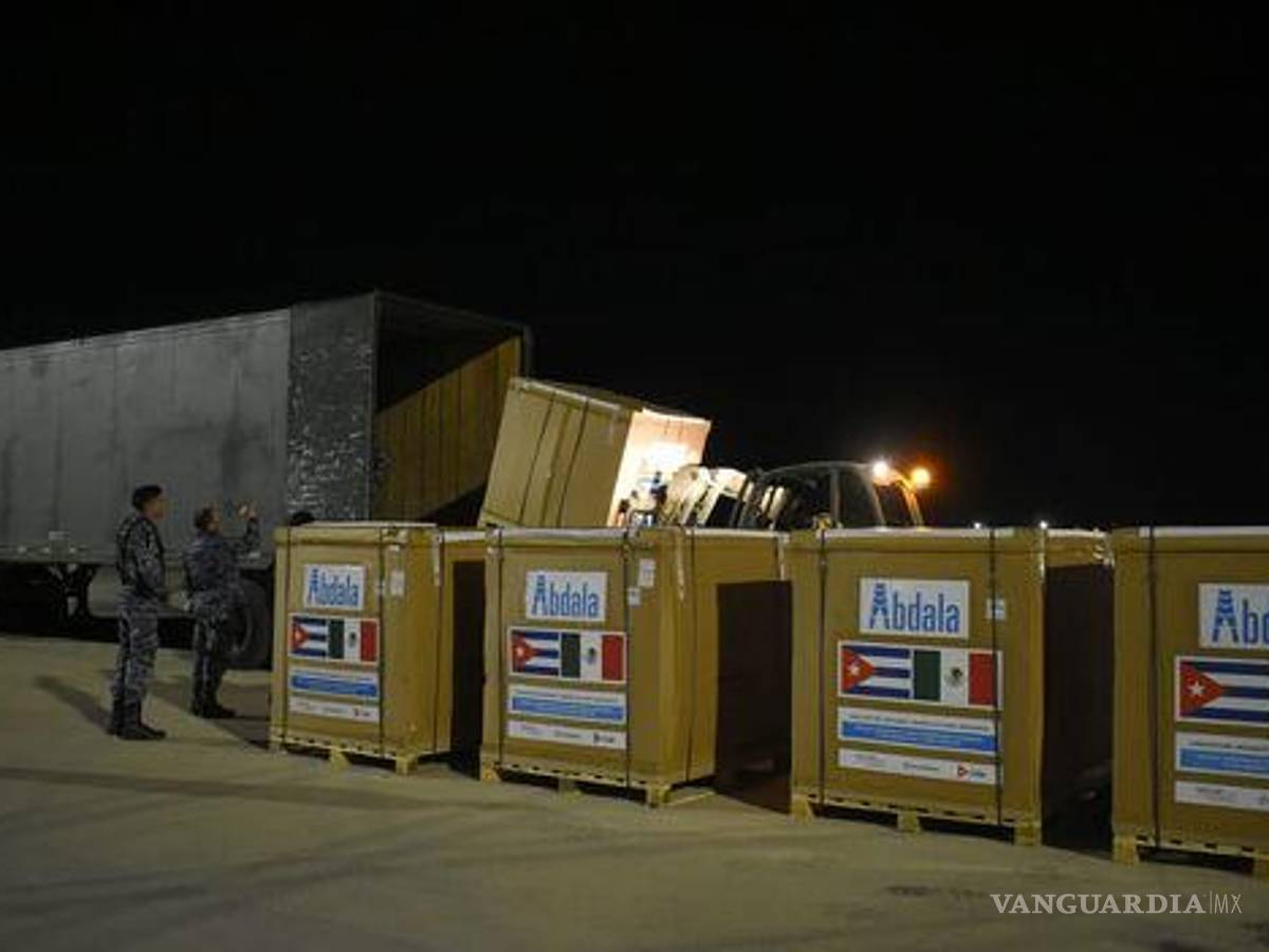 $!Llegan a México 2 millones 851 mil dosis de la vacuna cubana Abdala contra Covid-19