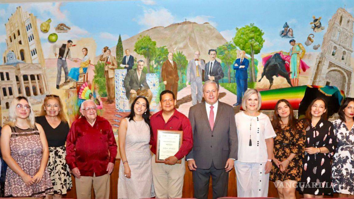 $!Herbert afirma que los más grandes reconocimientos y los que más aprecia son los que le ha dado Saltillo.