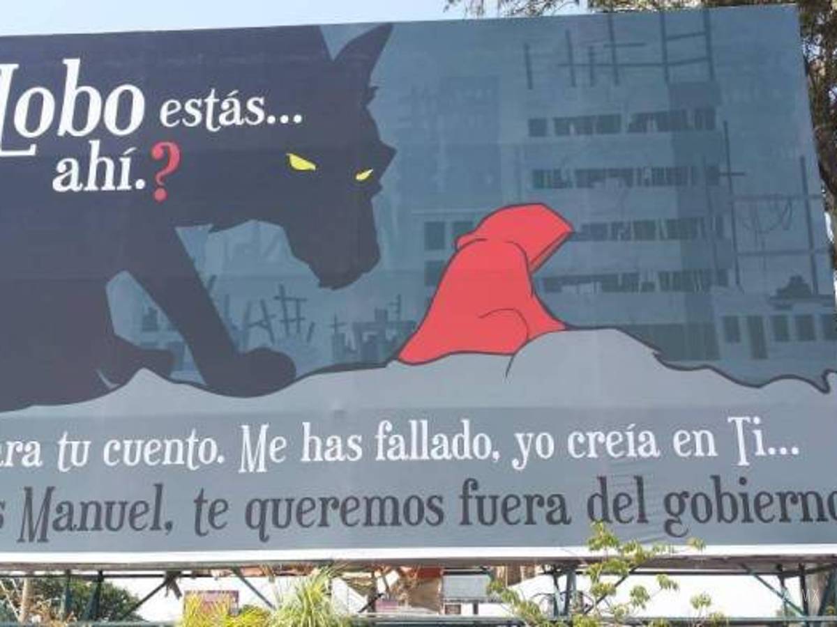 $!Aparecen espectaculares contra AMLO en Guadalajara, ¿quién los financia?