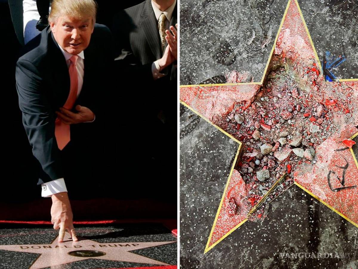 $!West Hollywood quiere retirar la estrella de Donald Trump del Paseo de la Fama