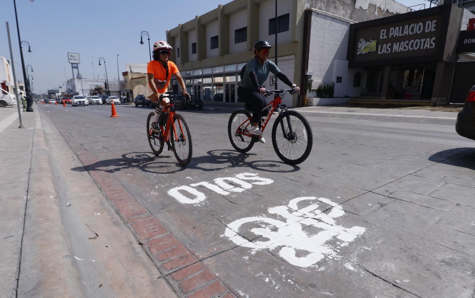 $!Ciudadanos de Saltillo participan activamente en la campaña para promover el uso de medios de transporte sostenibles.