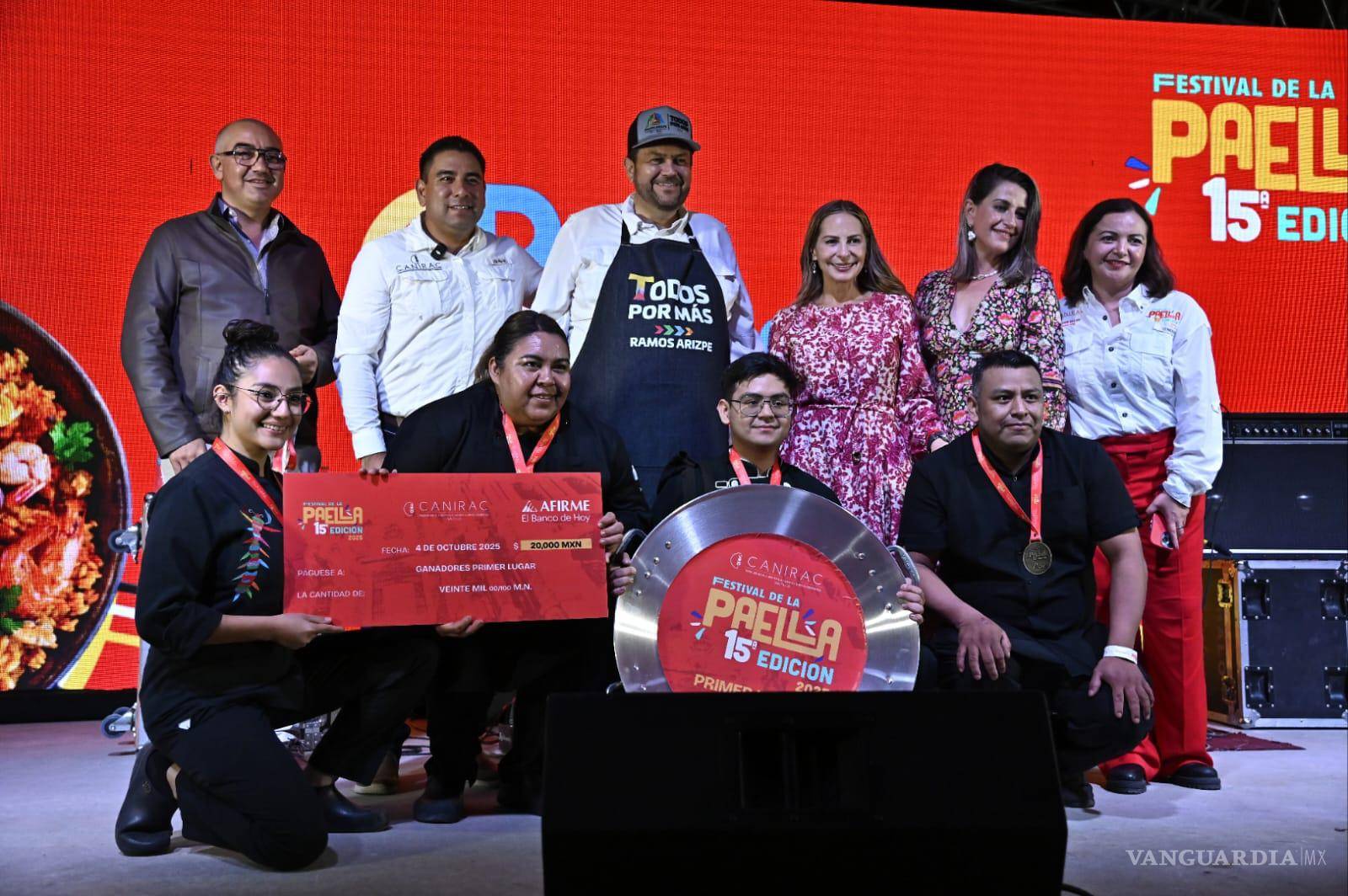 $!Arroz, sabor y camaradería: Festival de la Paella en Saltillo cumple 15 años de éxito
