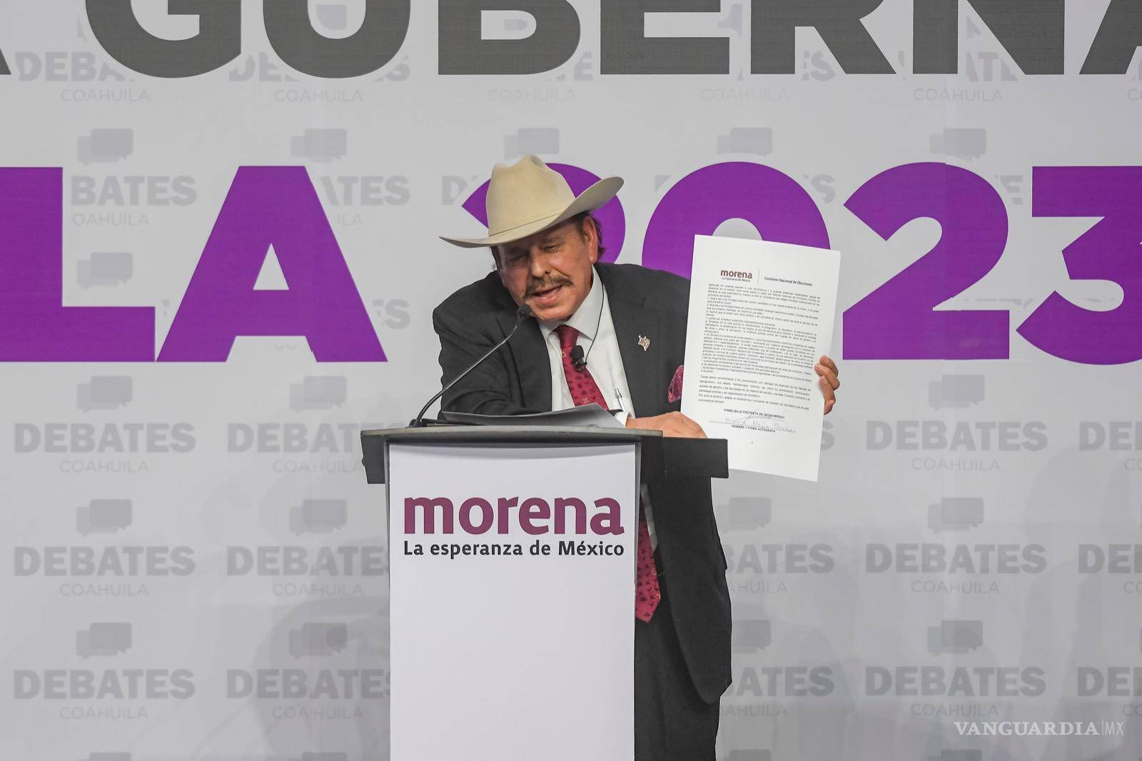 Debate Coahuila: ‘Campaña de Manolo me recuerda a la de Duarte en Veracruz’: Armando Guadiana