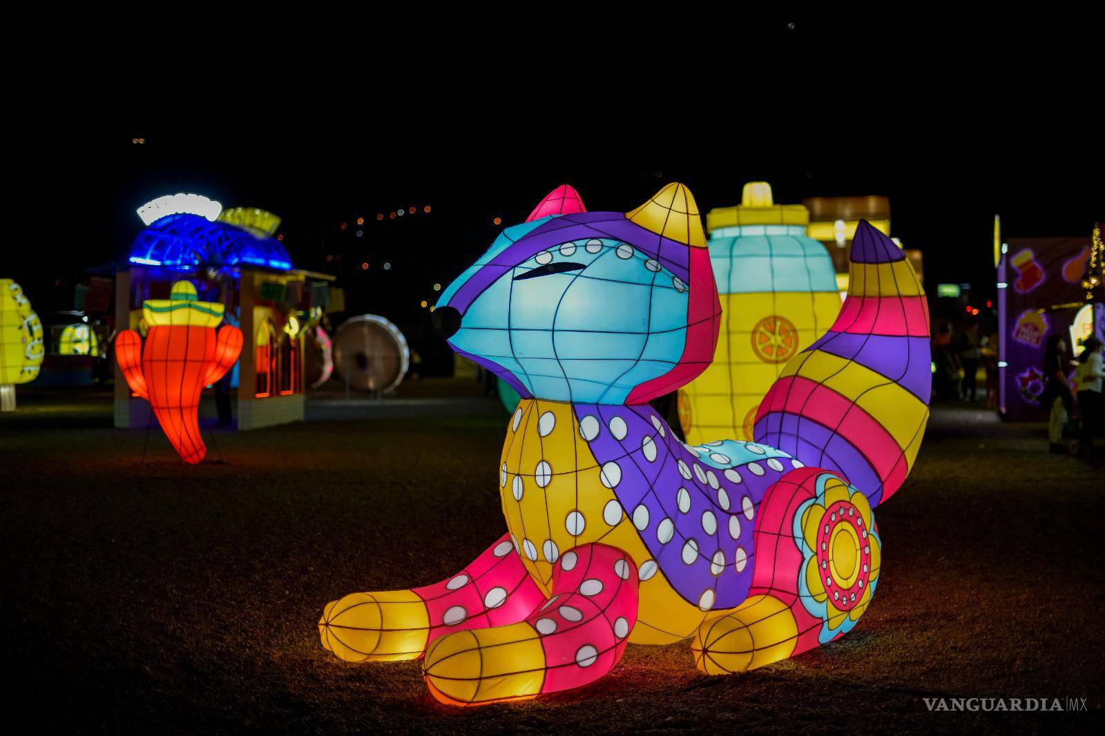 Regresa Luztopía al Parque Fundidora con el tema ‘Expreso Polo Norte’