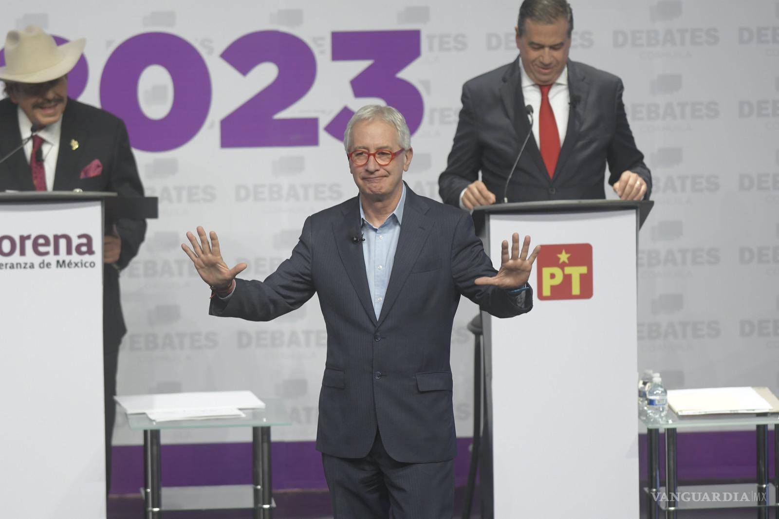 El ‘show’ del Primer Debate de los candidatos a la gubernatura de Coahuila