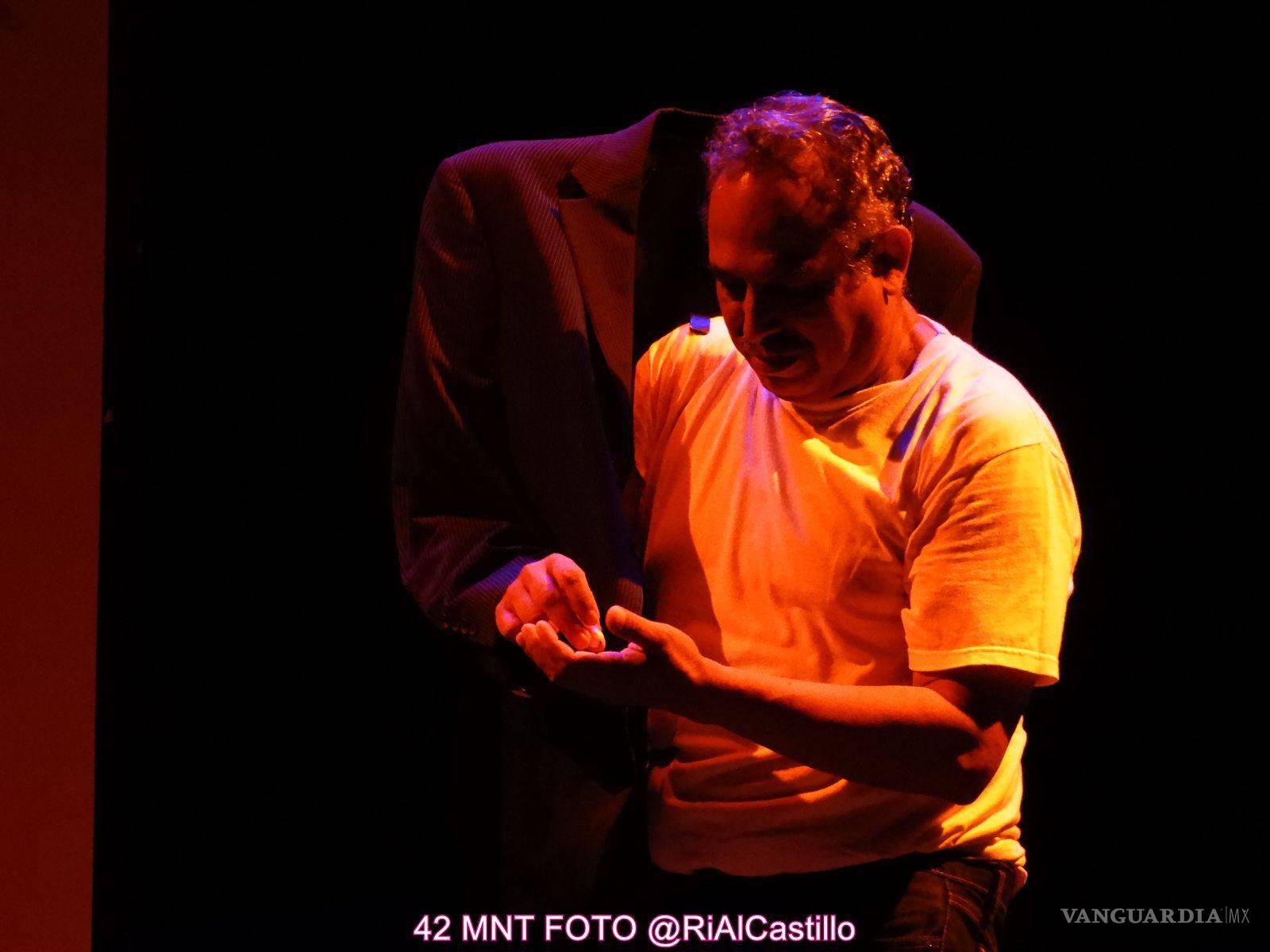 $!La obra ‘Zurdo’ se presentó en la pasada MNT en Torreón.