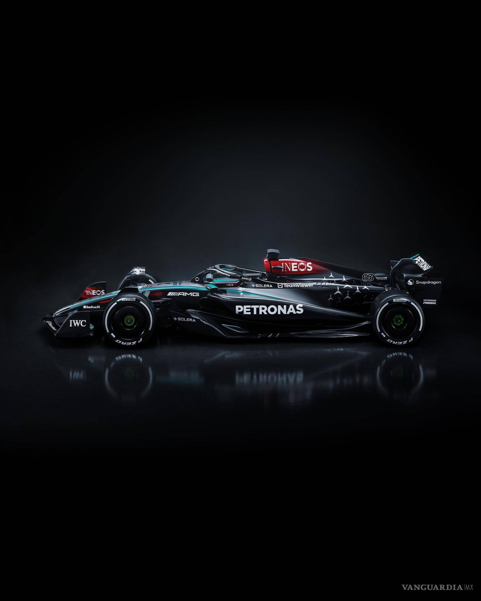$!Los pilotos de Mercedes son George Russell y Lewis Hamilton.
