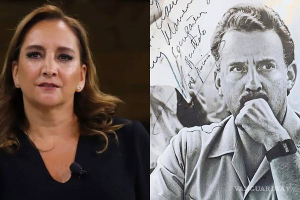 Claudia Ruiz Massieu recuerda a su padre a 26 años de su asesinato