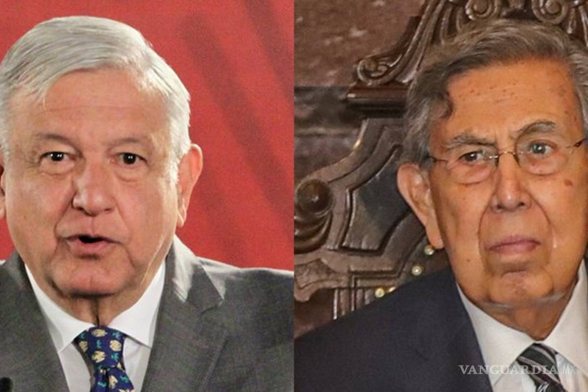 AMLO revela que Cuauhtémoc Cárdenas tiene COVID-19