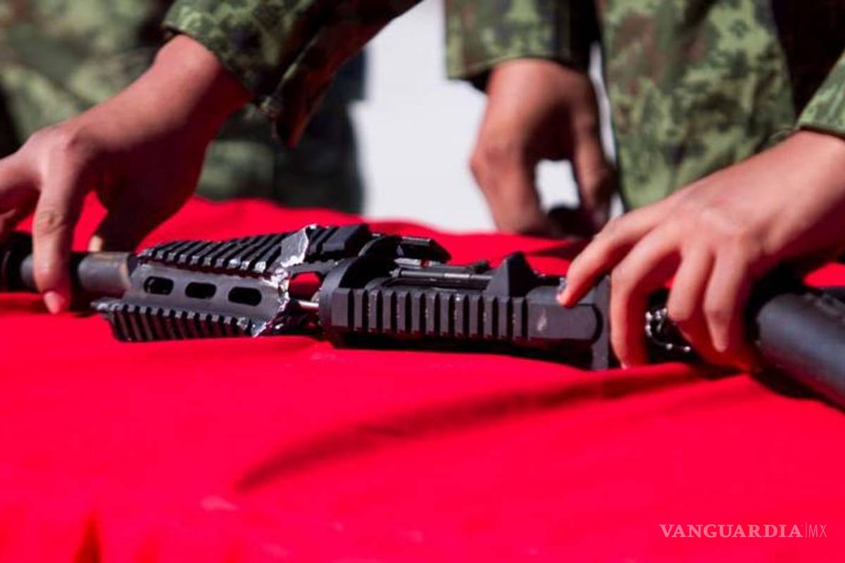 Decomisa México 184,411 armas en tres sexenios