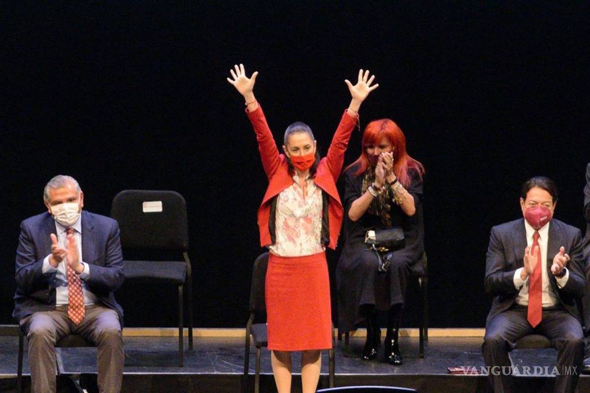 “¡Presidenta, presidenta!”, aclaman a Sheinbaum en festejo de Morena