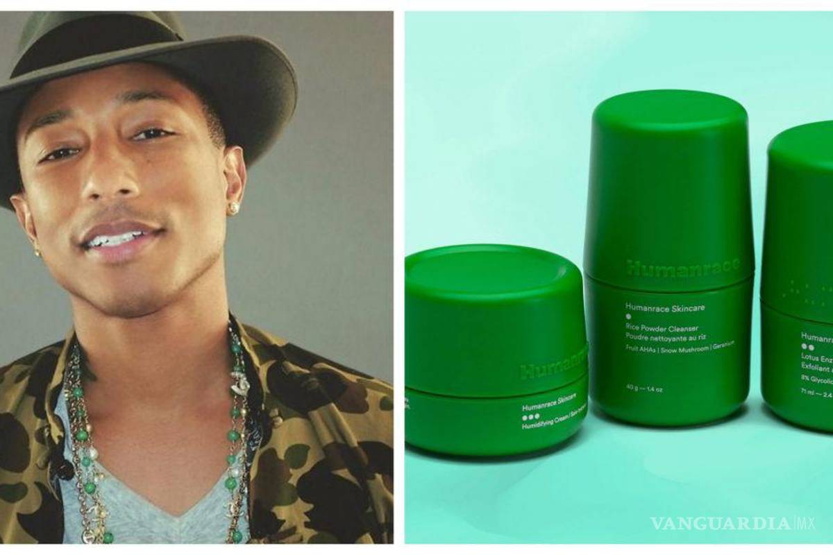$!‘Humanrace’, la línea de cuidado para la piel de Pharrell Williams es unisex.