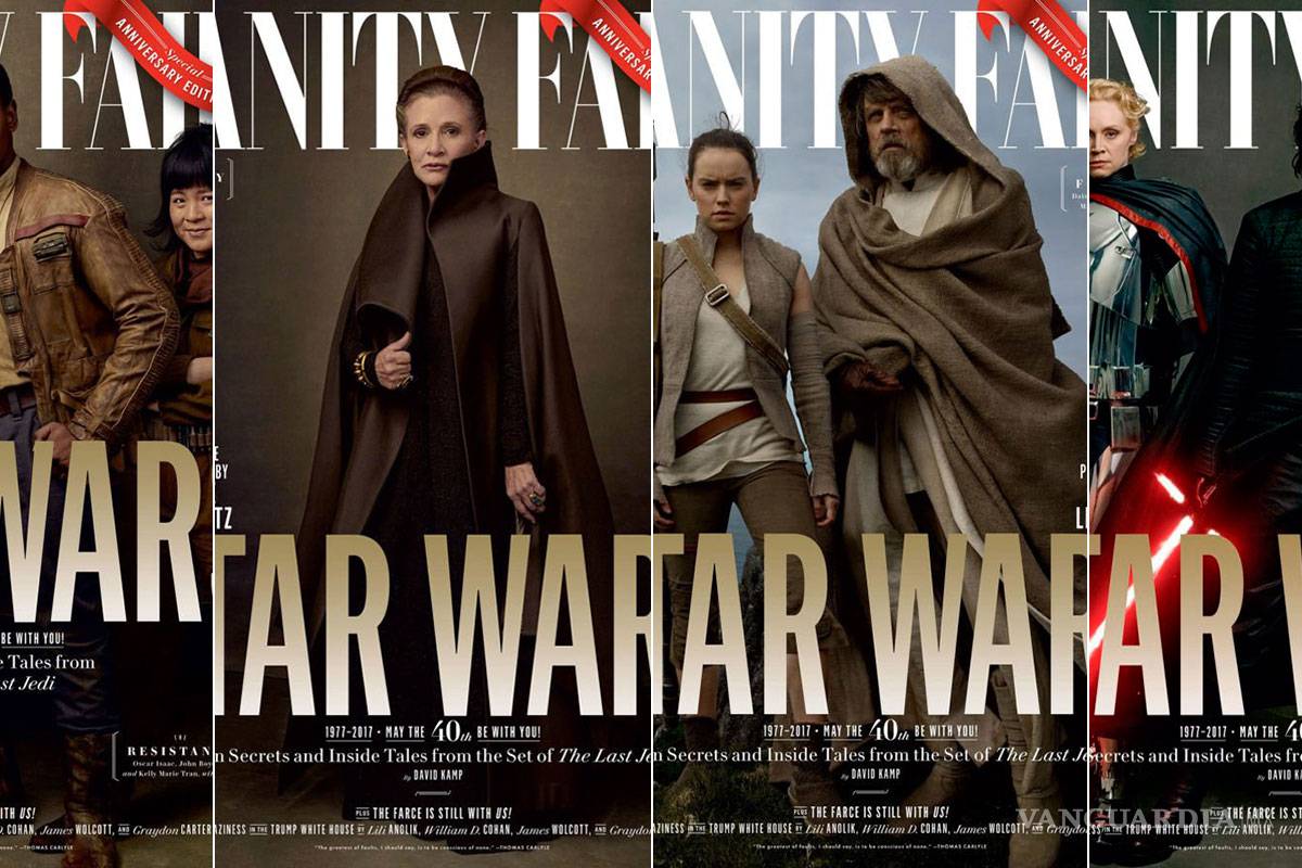 Vanity Fair celebra a Star Wars con portadas del Episodio VIII