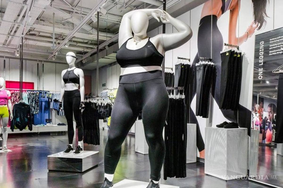 Nike lanza maniquís talla extra y eso desata polémica