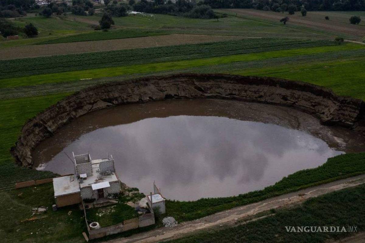 ¿Y qué pasó con el socavón de Puebla?