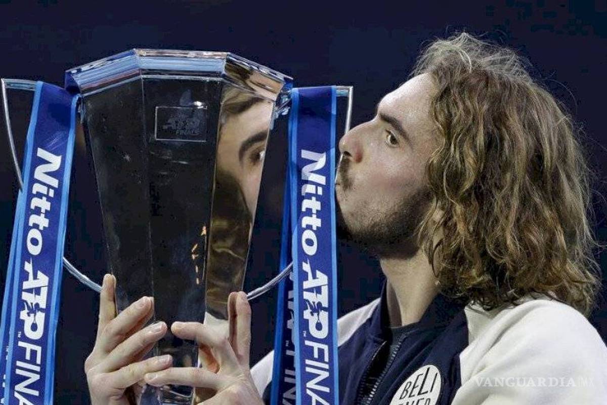 Stefanos Tsitsipas se corona en las Finales ATP