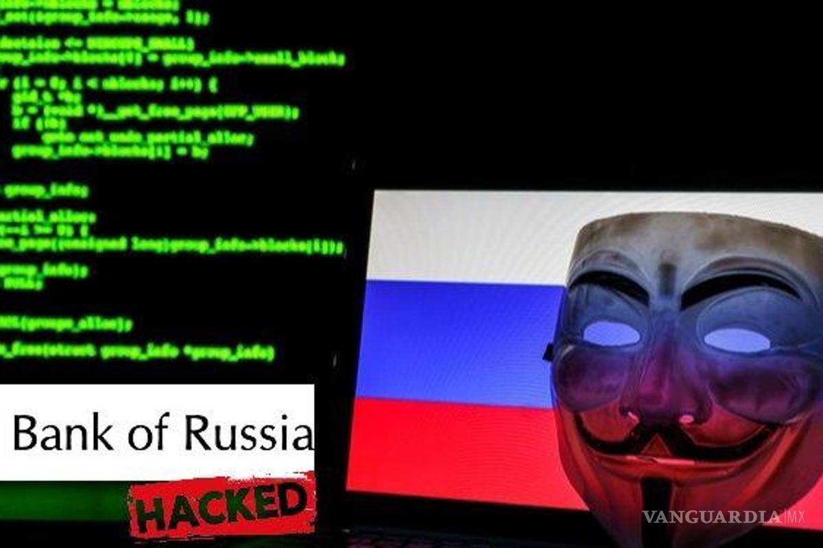 Anonymous se adjudica responsabilidad de un ataque al banco central de Rusia