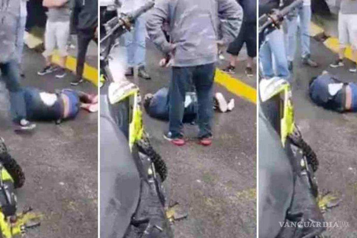 Ola 'vengadora' sigue, ahora golpean a ladrón hasta hacerlo llorar en Edomex (VIDEO)