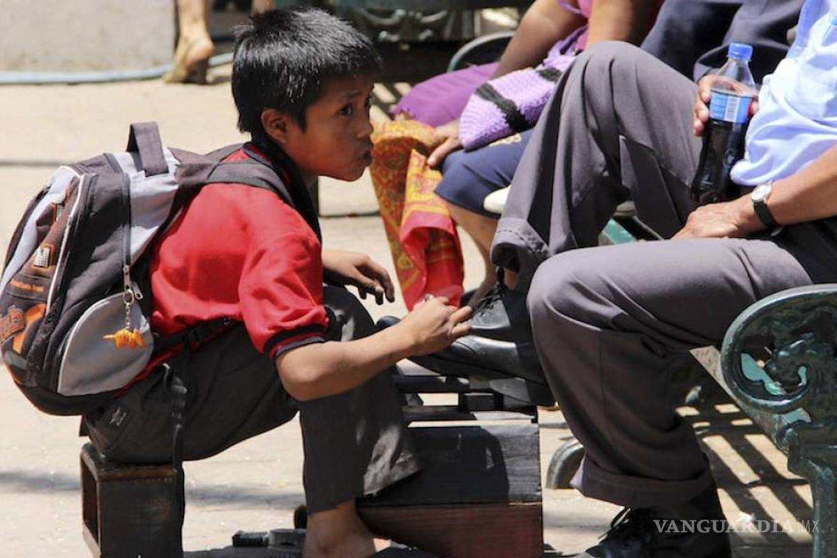 3.2 millones de niños trabajan en México para huir de la pobreza