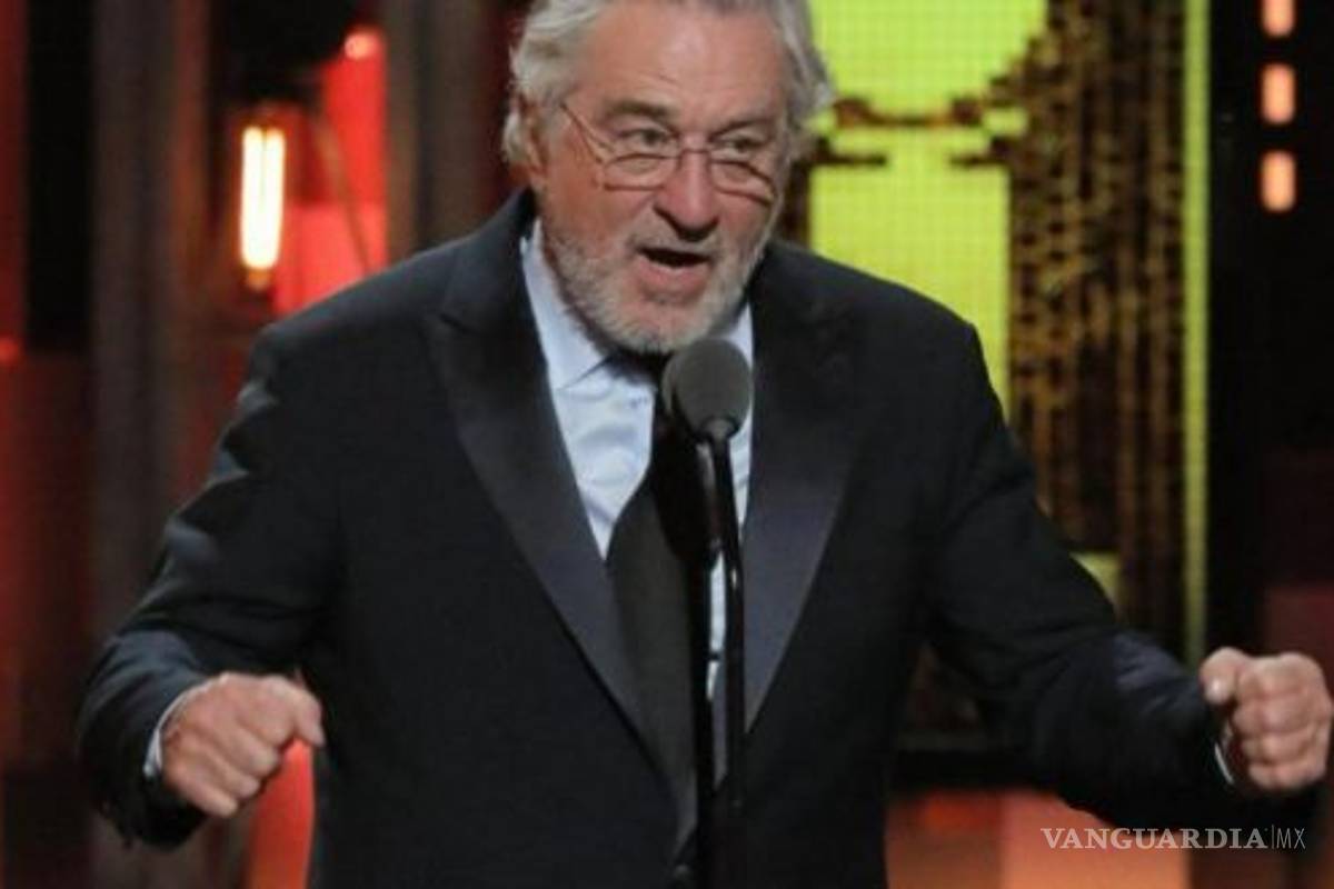 Robert De Niro insulta a Donald Trump en los premios Tony