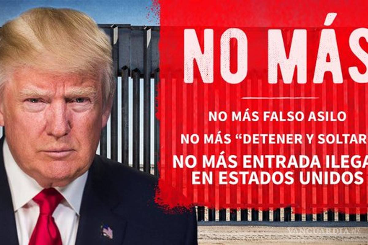 Primer tuit en español de Donald Trump es una amenaza a los migrantes, "No Más"