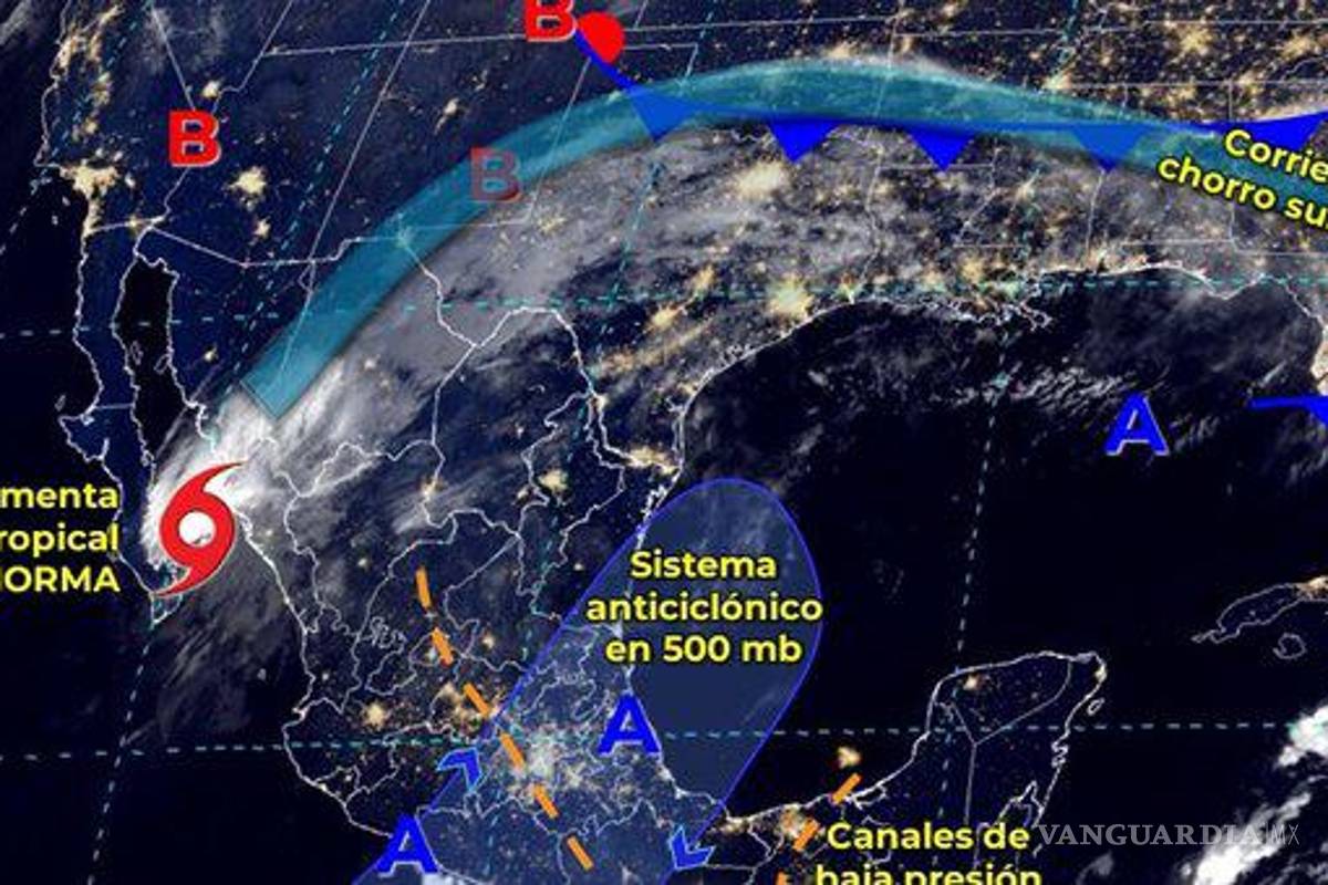 $!Se espera que el meteoro impacte entre las 16:30 y 19:00 horas en los municipios de Topolopambo y Altata, Sinaloa