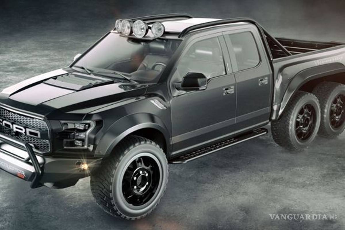 Checa la impresionante Ford VelociRaptor 6x6 en acción [VIDEO]
