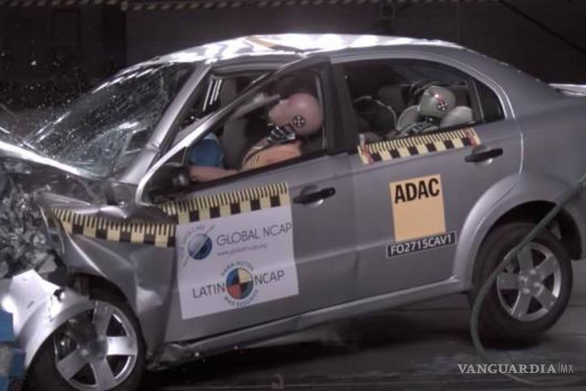 Vuelve a reprobar evaluación de seguridad el Aveo