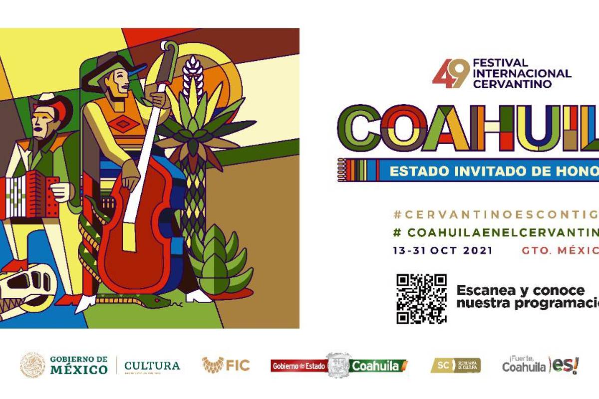 coahuila, listo para salir aescena en el festival cervantino