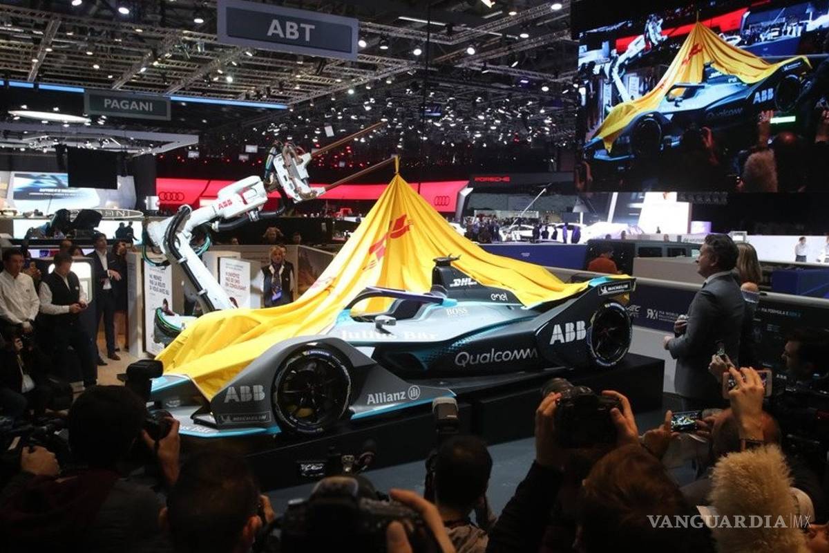 La Fórmula E también se presentó en el Salón del Automóvil de Ginebra