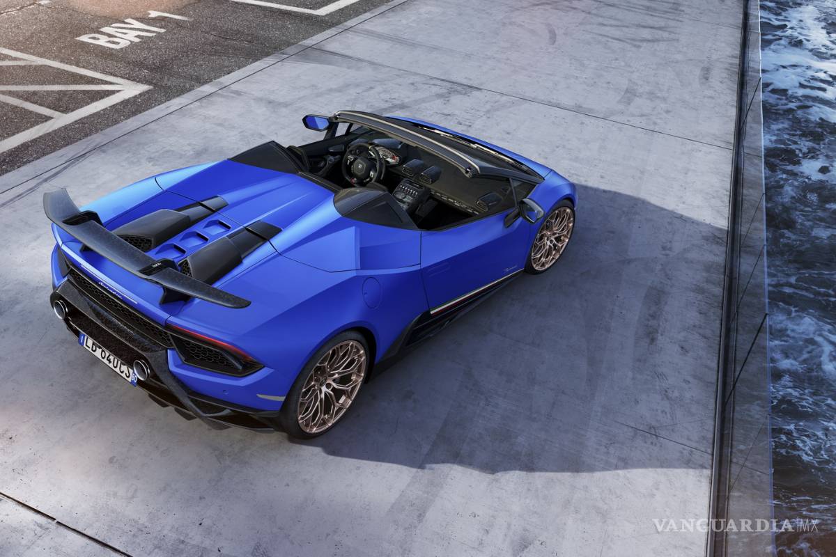 $!Lamborghini Huracan Performante Spyder, impresionante convertible de 640 caballos