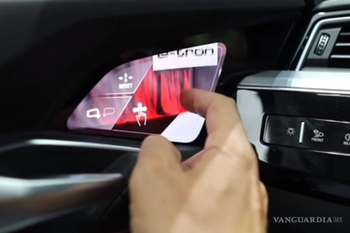 Así funcionan los increíbles retrovisores virtuales del Audi E-Tron