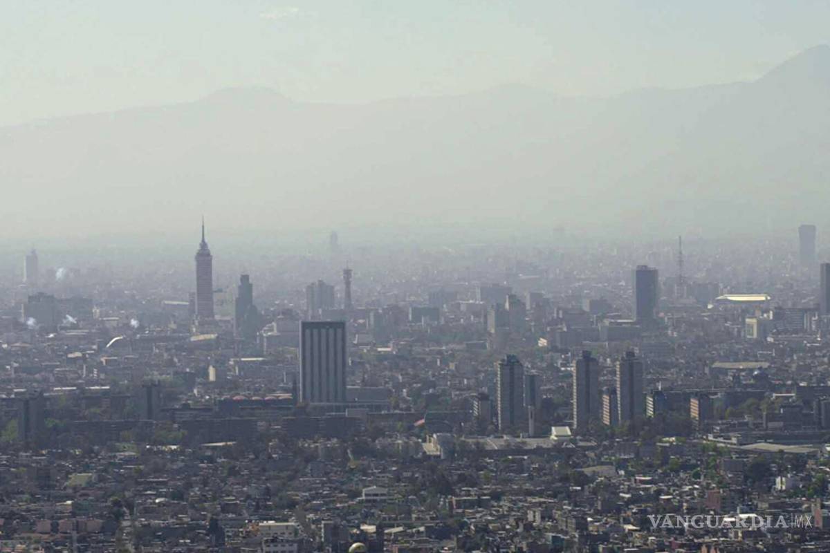 Reportan mala calidad de aire en el Valle de México
