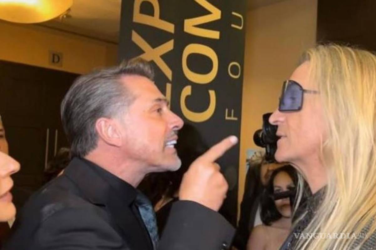 Sergio Mayer agrede a Javier Ceriani tras cuestionamientos por libro de Anabel Hernández