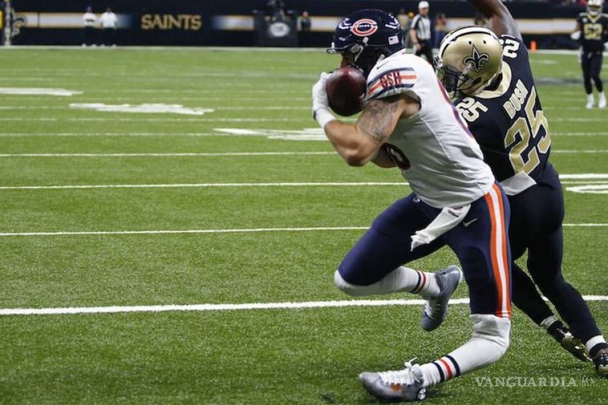 La escalofriante lesión de Zach Miller de los Bears de Chicago