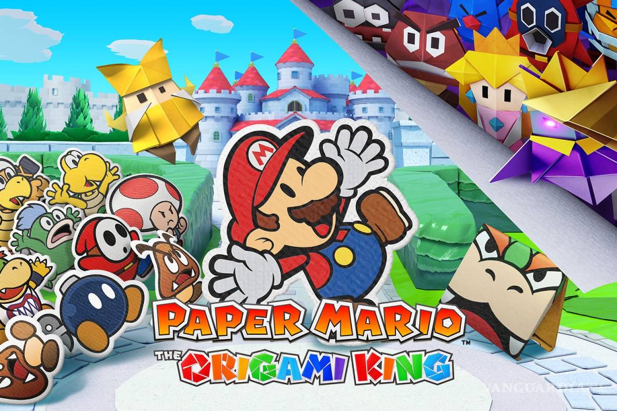 Anuncian &quot;Paper Mario - The Origami King&quot; para Nintendo Switch