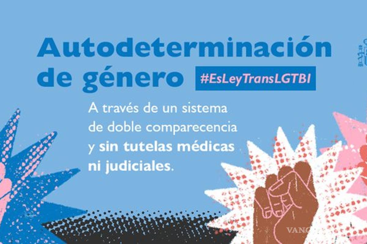 España permitirá cambio de sexo en registro civil desde los 14 años